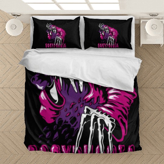 Bogyphobia scary creature Bogyphobia scary creatur Bedding Sets
