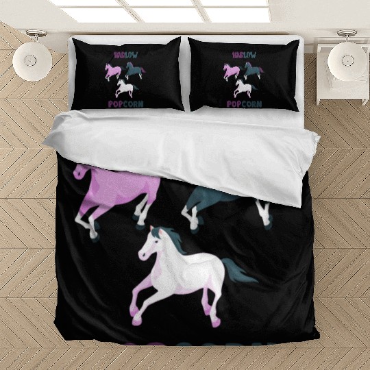Harlow And Popcorn Merch Popcorn The Pony Bedding Sets