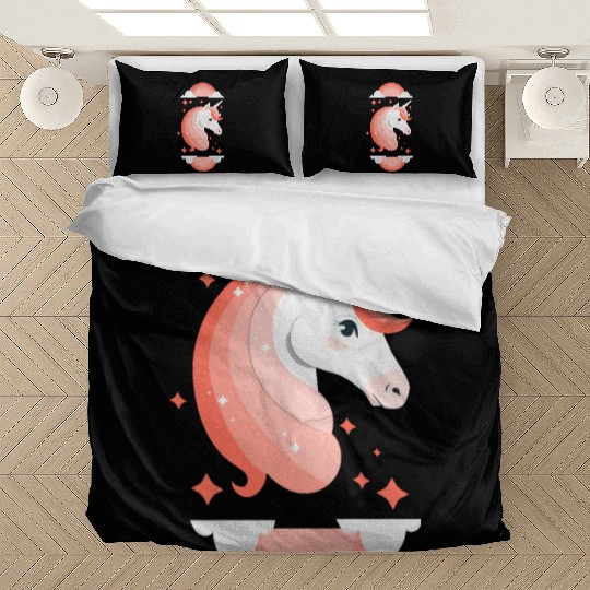 Harlow And Popcorn Merch Popcorn The Pony Bedding Sets