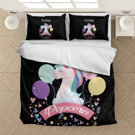 Harlow And Popcorn Merch Popcorn The Pony Bedding Sets