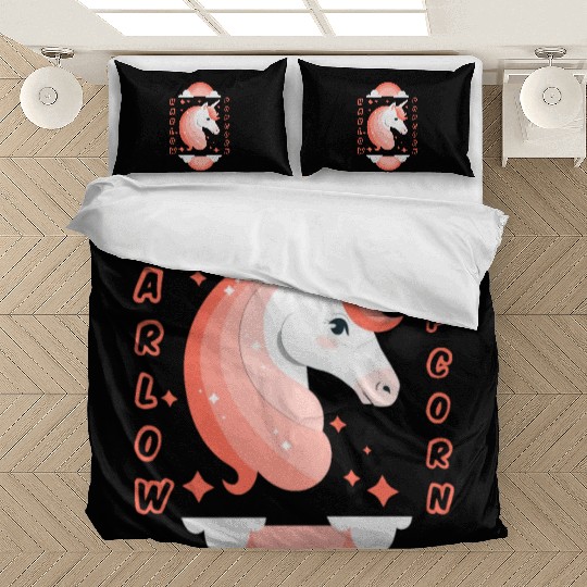 Harlow And Popcorn Merch Popcorn The Pony Bedding Sets