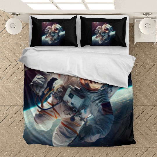 Astronaut Cosmonaut Sci-Fi character Bedding Sets