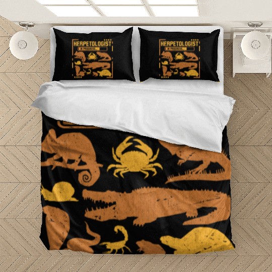 Future Herpetologist Zoology Reptile Lover Bedding Sets