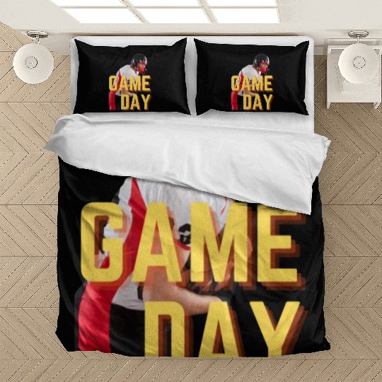 Game Day , Football Season , Football Graphic Bedding Sets