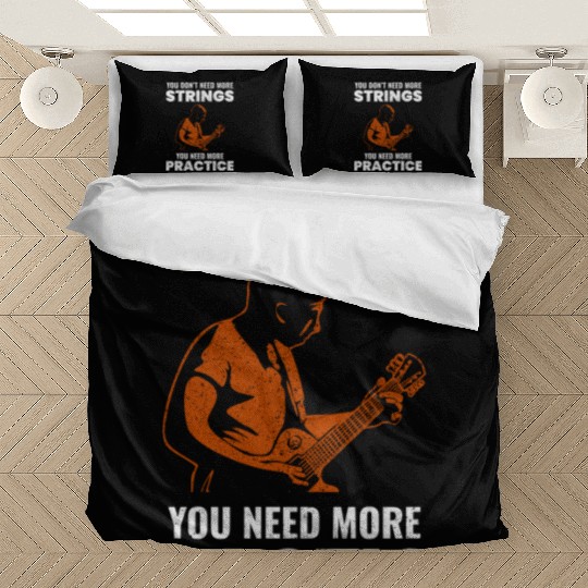 Bass Guitar Music Musician Bassist Guitarist Bedding Sets