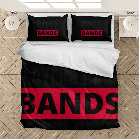 Bass Guitar Player Music Musician Bassist Funny Bedding Sets
