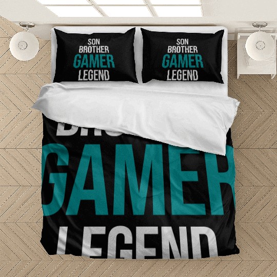 son brother gamer legend Bedding Sets
