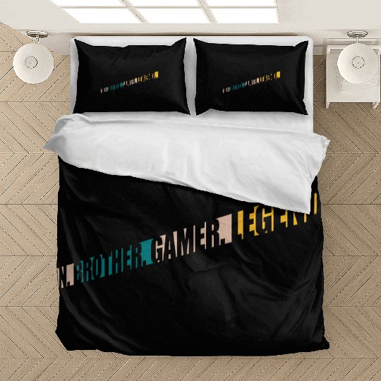 son brother gamer legend Bedding Sets