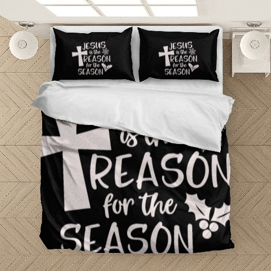 Jesus is The Reason for the Season Candy Christian Bedding Sets