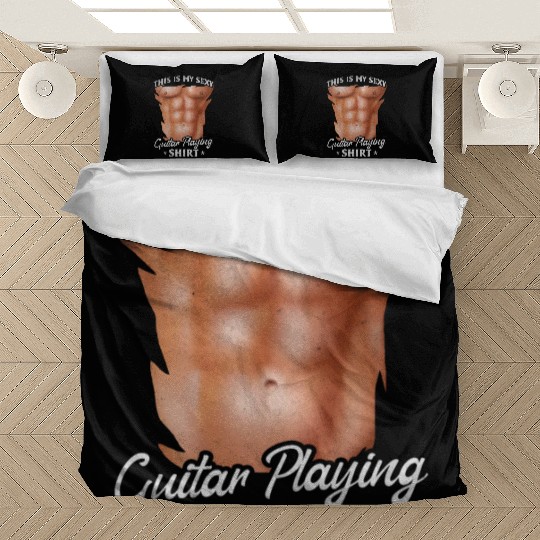 This Is My Sexy Guitar Playing Bedding Sets Guitar Player