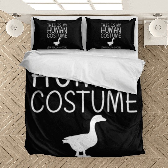 Goose Easy Halloween Human Costume Waterfowl Anima Bedding Sets