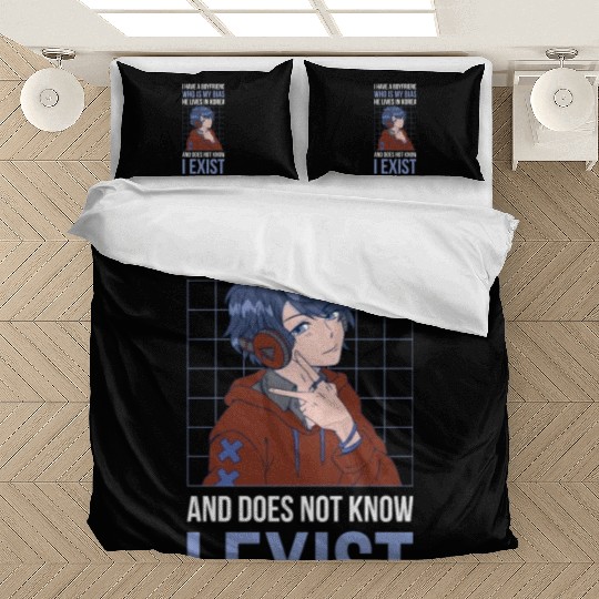 I Have A Boyfriend Who Is My Bias Funny Kpop Gift Bedding Sets