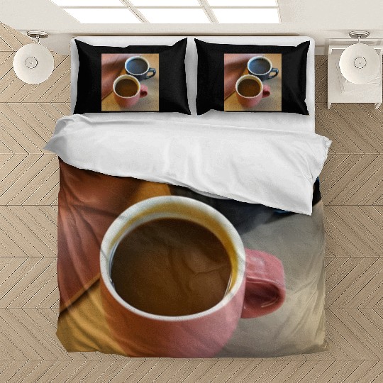 Coffee mugs for coffee drinkers Bedding Sets