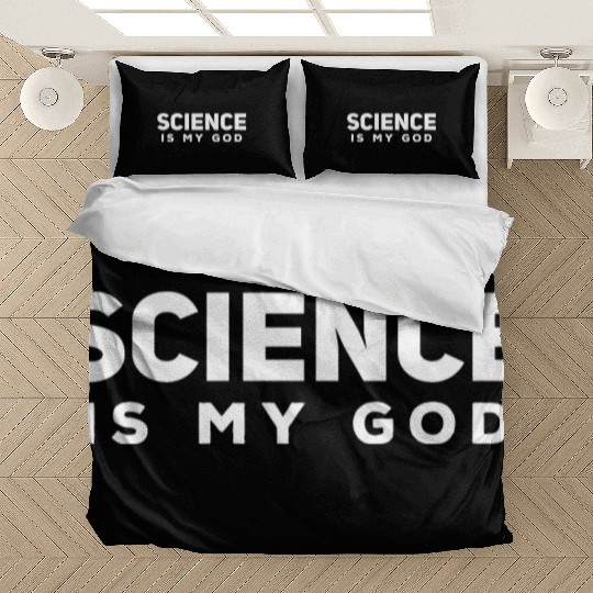 The science of atheism Bedding Sets