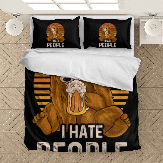 I Hate People Bedding Sets