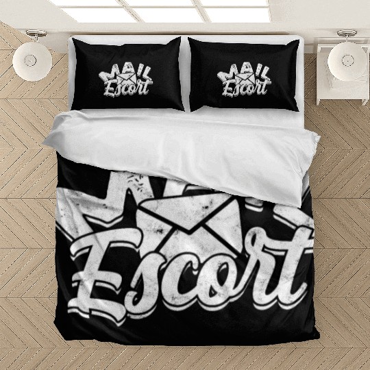 Mail Escort Mail Carrier Postal Worker Postman Bedding Sets