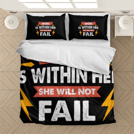Ham Radio God Is Within Her Amatuer Radio Antenna Bedding Sets