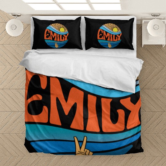 Emily Bedding Sets Vintage Sunset Emily Groovy Tie Dye