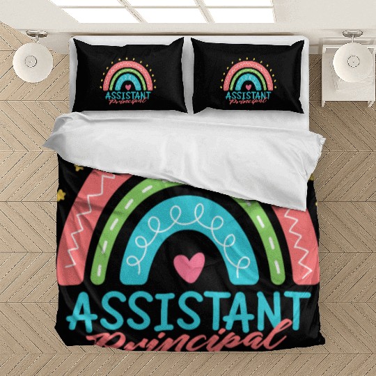 Assistant Principal Back School Teacher Principal Bedding Sets