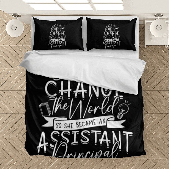 Assistant Principal Back School Teacher Principal Bedding Sets