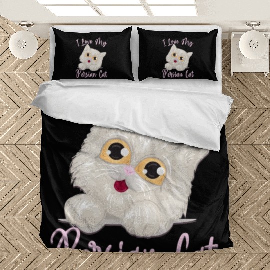 Persian Cat I Love My Persian Cat Bedding Sets
