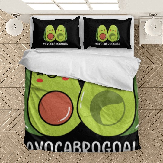 Sibling Big Brother Avocado Goals Hilarious Puns Bedding Sets
