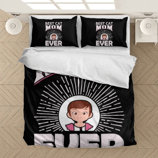 Best Cat Mom ever Bedding Sets