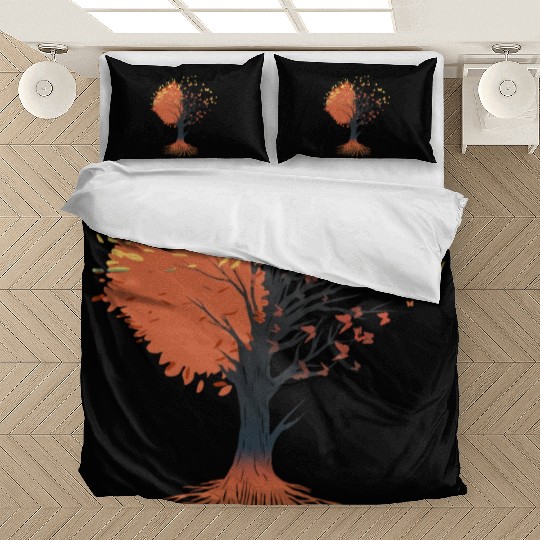 Butterfly Tree Beautiful Animal Butterflies Tree Bedding Sets