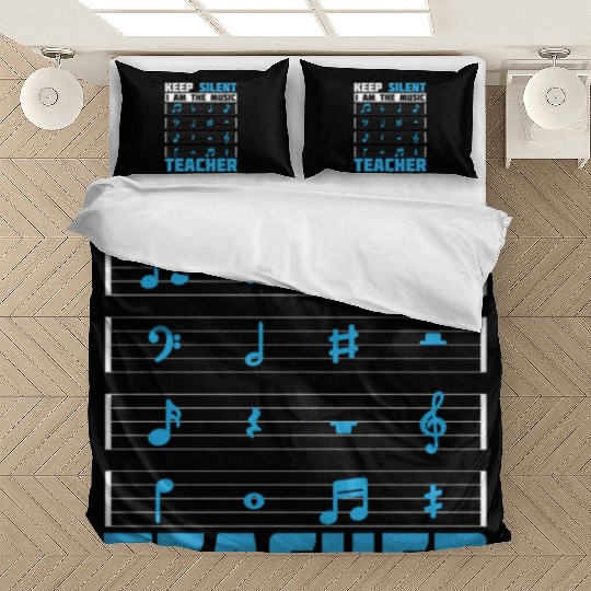 Music Teacher music nout Bedding Sets