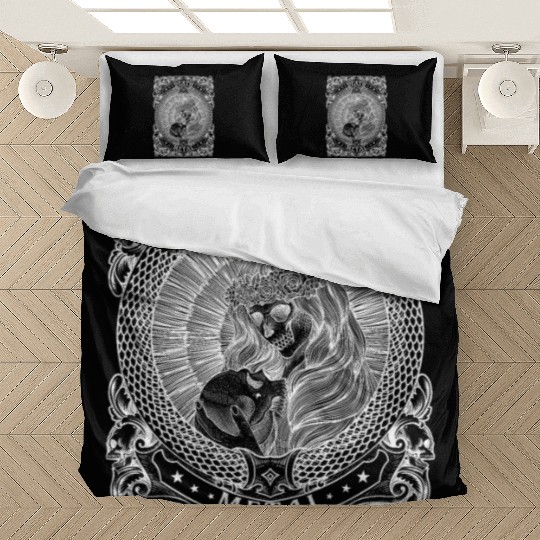 Goth Satan Rock Festivals Black Heavy Death Metal Bedding Sets