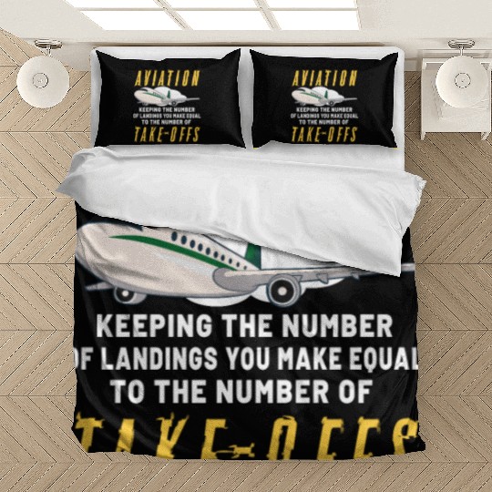 Pilot Aviation Airplane Airline Future Pilots Bedding Sets