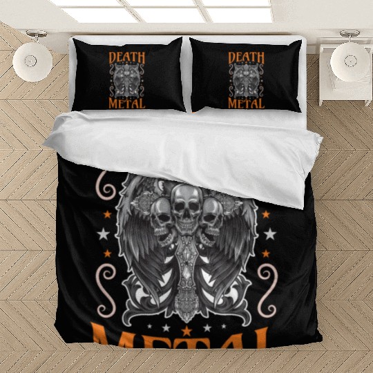 Goth Satan Rock Festivals Black Heavy Death Metal Bedding Sets