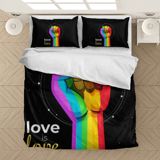 Love is Love LGBTQ+ Bedding Sets