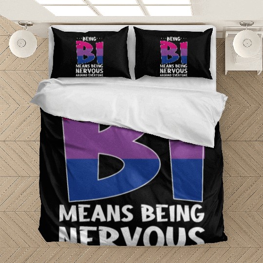 Being Bi Bisexual Pride Kawaii Cat Bedding Sets