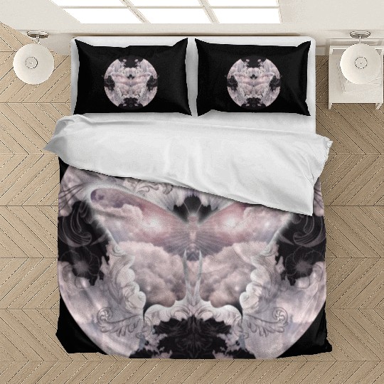 A heavenly butterfly made of delicate clouds Bedding Sets
