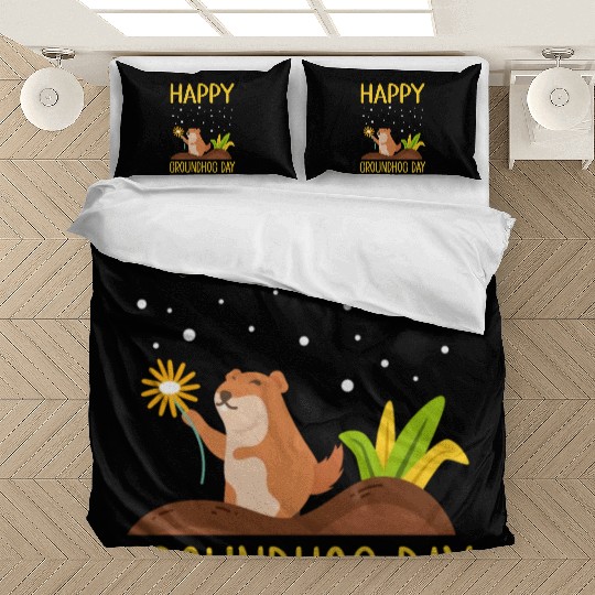 Happy Groundhog Day Bedding Sets
