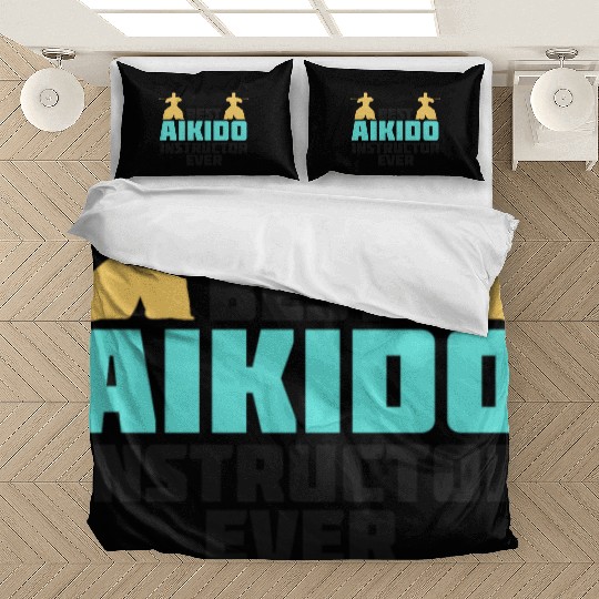 Aikido Instructor Japan Taekwondo Karate Martial Bedding Sets