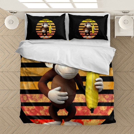 Banana monkey Bedding Sets