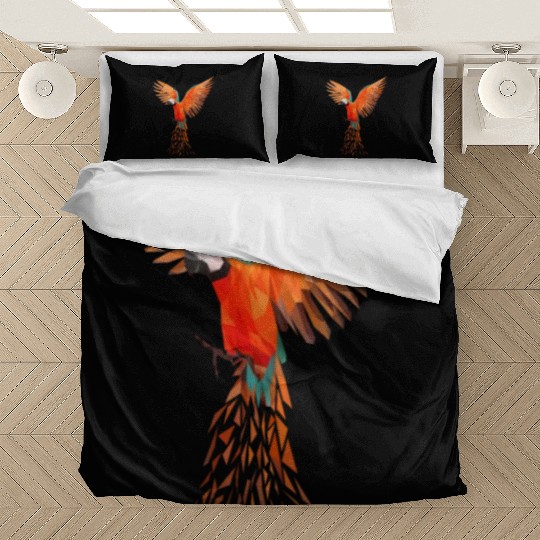 Colourful Macaw Parrots - Modern Bird Design Bedding Sets