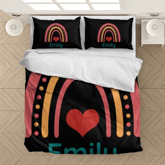 Emily Vintage Boho Rainbow Bedding Sets