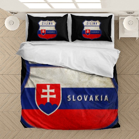 Žilina Slovakia coat of arms flag design Bedding Sets