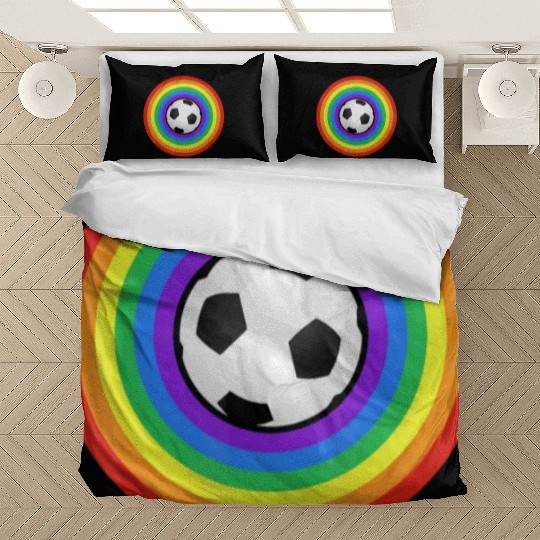Grant Wahl Pride Bedding Sets | Rainbow LGBT Football Soc