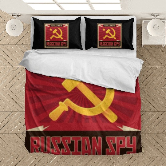 Funny Russian Spy USSR Soviet Union Russia Hammer Bedding Sets