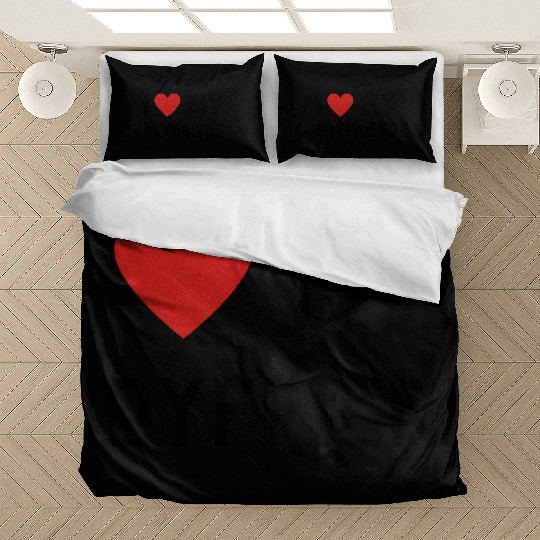 i love my boyfriend Bedding Sets