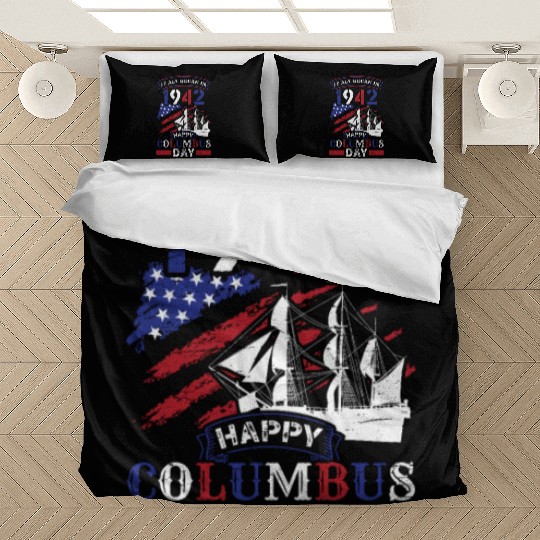 Columbus Day 1942 American Italian Christopher Bedding Sets