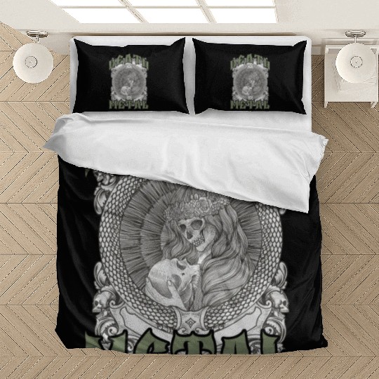 Goth Rock Satan Festivals Death Metal Bedding Sets