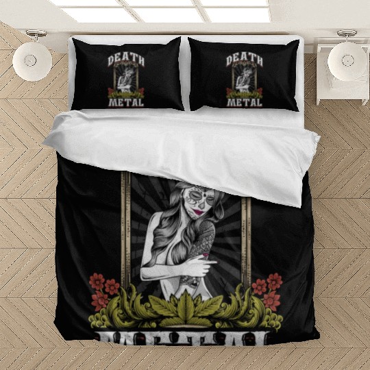 Goth Rock Satan Festivals Death Metal Bedding Sets