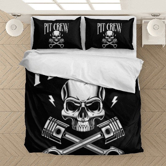 Drag Racing Race Car Pit Crew Bedding Sets