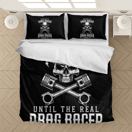 Drag Racing Race Car Vintage Bedding Sets