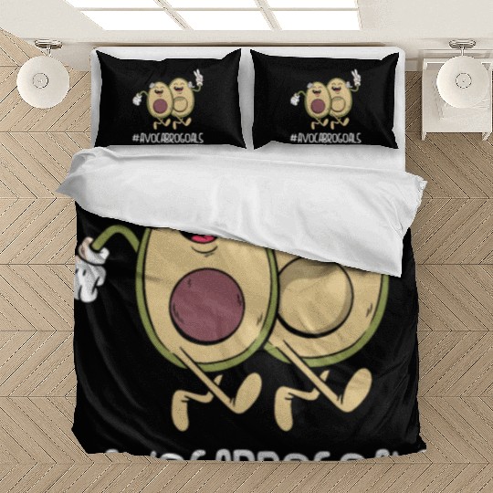 Sibling Big Brother Avocado Goals Hilarious Puns Bedding Sets
